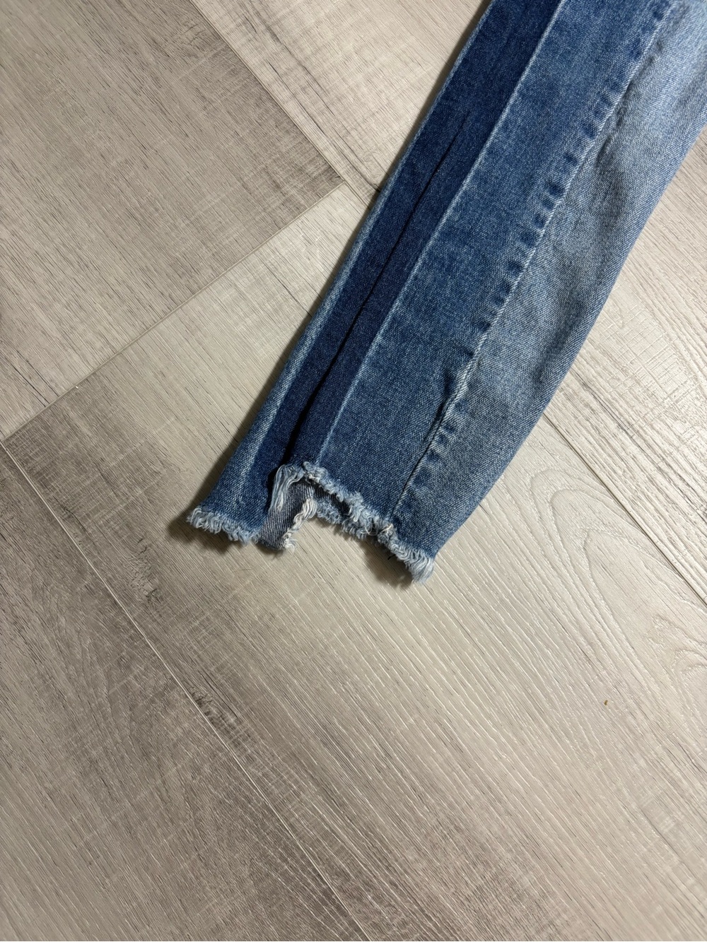 Black Label C’est Toi High Rise Raw Hem Skinny Jeans Size 0 - Picture 12 of 15